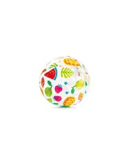 Lopta Intex® 59040NP Lively Print, plážová, detská, nafukovacia, do vody, mix dizajnov, 51 cm
