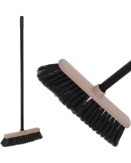 Metla York CARLA, plastová násada 120 cm, mix farieb, 32x9x127 cm