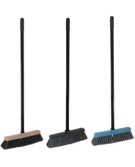 Metla York CARLA, plastová násada 120 cm, mix farieb, 32x9x127 cm