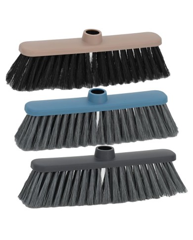 Metla York CARLA, plastová násada 120 cm, mix farieb, 32x9x127 cm