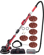 Brúska Worcraft DS09-215, 900W, 215 mm, na sadrokartón, s vakom, LED svetlo