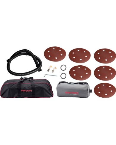 Brúska Worcraft DS09-215, 900W, 215 mm, na sadrokartón, s vakom, LED svetlo