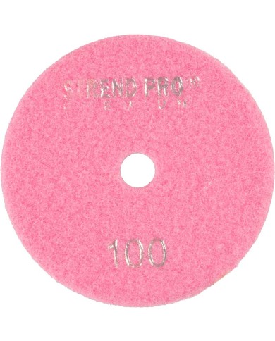 Kotúč Strend Pro Premium P100, 100 mm, leštiaci, diamantový, suchý zips, za mokra leštenie brúsenie