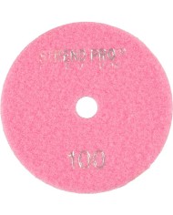 Kotúč Strend Pro Premium P100, 100 mm, leštiaci, diamantový, suchý zips, za mokra leštenie brúsenie