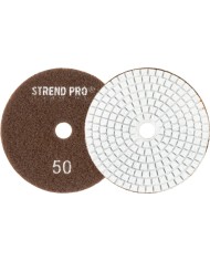 Kotúč Strend Pro Premium P50, 100 mm, leštiaci, diamantový, suchý zips, za mokra leštenie brúsenie