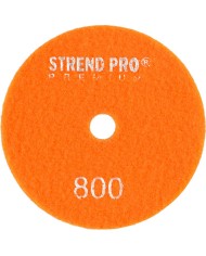 Kotúč Strend Pro Premium P800, 100 mm, leštiaci, diamantový, suchý zips, za mokra leštenie brúsenie