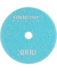 Kotúč Strend Pro Premium P3000, 100 mm, leštiaci, diamantový, suchý zips, za mokra leštenie brúsenie