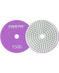 Kotúč Strend Pro Premium P1500, 100 mm, leštiaci, diamantový, suchý zips, za mokra leštenie brúsenie
