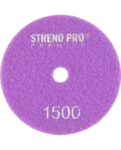 Kotúč Strend Pro Premium P1500, 100 mm, leštiaci, diamantový, suchý zips, za mokra leštenie brúsenie