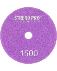 Kotúč Strend Pro Premium P1500, 100 mm, leštiaci, diamantový, suchý zips, za mokra leštenie brúsenie