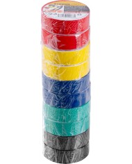 Páska Strend Pro, 19 mm, L-10 m, PVC, max. 80°C, 600V, izolačná, rôzne farby, lepiaca, bal. 10 ks