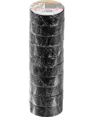 Páska Strend Pro, 19 mm, L-10 m, max. 80°C, 600V, čierna, izolačná, lepiaca, PVC, bal. 10 ks