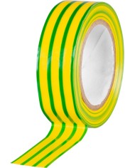 Páska Strend Pro, 19 mm, L-10 m, max. 80°C, 600V, zelenožltá, izolačná, lepiaca, PVC, bal. 10 ks