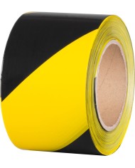 Páska Strend Pro, 80 mm, L-250 m, PE, výstražná, žltá/čierna