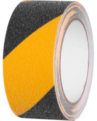 Páska Strend Pro, 50 mm, L-5 m, lepiaca, protišmyková, extra odolná, čierno/žltá