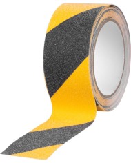 Páska Strend Pro, 50 mm, L-5 m, lepiaca, protišmyková, extra odolná, čierno/žltá