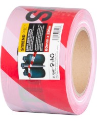 Páska Strend Pro, 80 mm, L-250 m, výstražná, červená/biela "ZÁKAZ VSTUPU"
