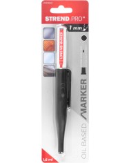 Značkovač Strend Pro, hĺbkový, čierny, extra dlhý hrot