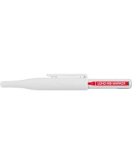 Značkovač Strend Pro, hĺbkový, biely, extra dlhý hrot