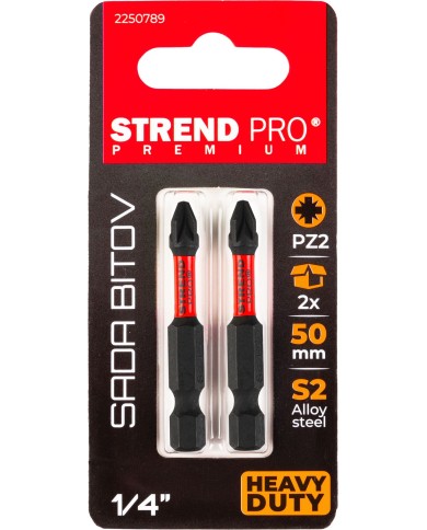 Bit Strend Pro Premium Pozidriv, PZ 2, bal. 2 ks