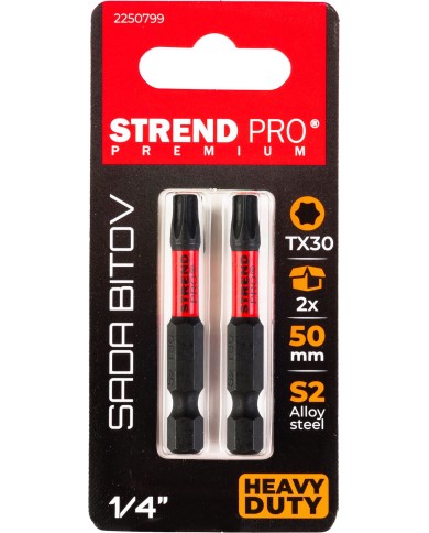 Bit Strend Pro Premium Torx, T 30, bal. 2 ks