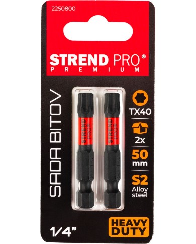 Bit Strend Pro Premium Torx, T 40, bal. 2 ks