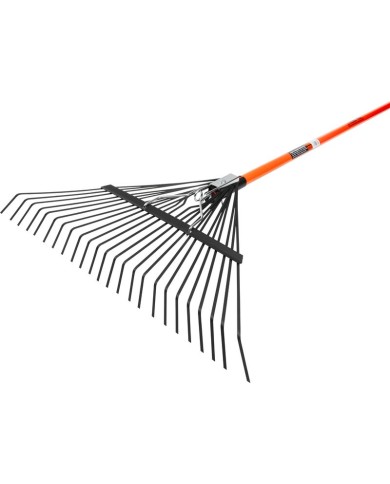 Hrable na lístie Strend Pro, 24 zubé, 58 cm, vejárové, sklolaminátová násada 120 cm