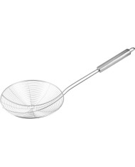 Naberačka MagicHome, odpeňovačka, kuchynská, zberač peny, špirálová, 20 cm, nerez