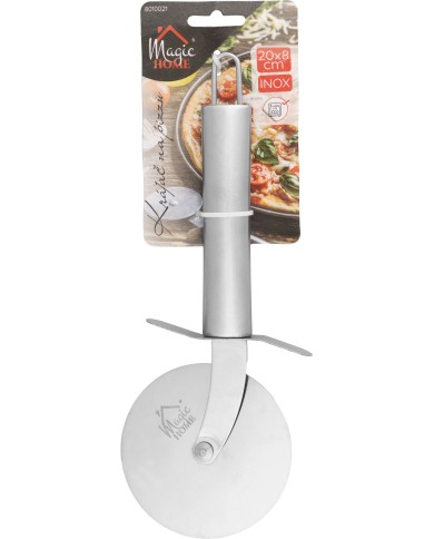 Koliesko MagicHome, krájacie, na pizzu, 20x8 cm, nerez