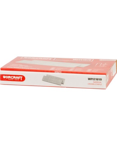 Spony do sponkovačky Worcraft CNS-S20Li / CNS-S20LiH, 19 mm, sponky Typ U, bal. 5000 ks