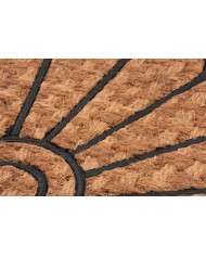 Rohožka MagicHome RBP 139, pred dvere, Peacock, 40x60 cm, guma/panama