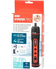 Skrutkovač Strend Pro, 3,6 V, nabíjateľný, 31-dielna sada v puzdre