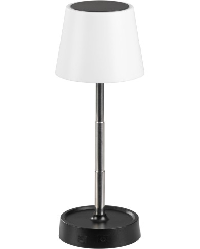 Lampa Strend Pro NLTL-12-4746, stolná, stmievateľná, teleskopická, LED 110m, 800 mAh, nabíjateľná