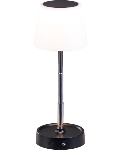 Lampa Strend Pro NLTL-12-4746, stolná, stmievateľná, teleskopická, LED 110m, 800 mAh, nabíjateľná