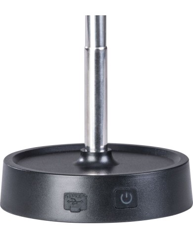 Lampa Strend Pro NLTL-12-4746, stolná, stmievateľná, teleskopická, LED 110m, 800 mAh, nabíjateľná