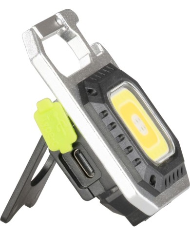 Svietidlo Strend Pro Worklight ZW120402, prívesok, LED 1100 lm, magnet, s klipsou, USB nabíjanie