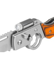 Nôž Strend Pro XL121901, 210 mm, skladací s LED svetlom