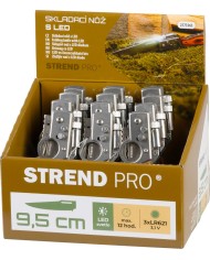 Nôž Strend Pro XL121901, 210 mm, skladací s LED svetlom
