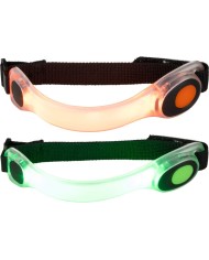 Náramok Strend Pro LB1204, LED, 2xCR2032, 185x35x15 mm, elastický