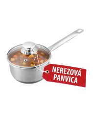 Rajnica MagicHome Chloe, 18 cm, 2 lit. so sklenenou pokrievkou, nerez