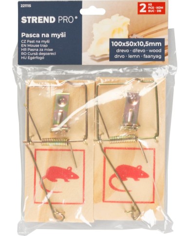 Pasca P04331, na myši, drevená, bal 2ks