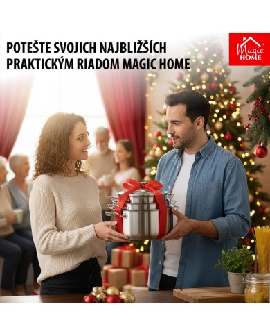 Kastról MagicHome Chloe, hrniec, 16 cm, 1,5 lit., so sklenenou pokrievkou, nerez