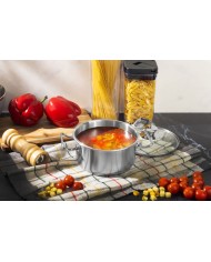 Kastról MagicHome Chloe, hrniec, 16 cm, 1,5 lit., so sklenenou pokrievkou, nerez