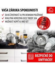 Kastról MagicHome Chloe, hrniec, 20 cm, 3 lit., so sklenenou pokrievkou, nerez