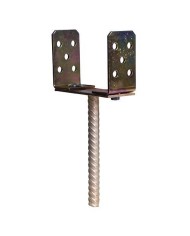 Podpera na hranoly CASU, 0-200 mm, Zn, pätka nastaviteľná, zápustná