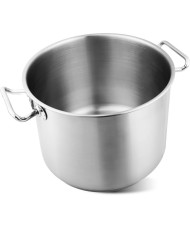 Hrniec MagicHome Chloe, 24 cm, 8 lit., so sklenenou pokrievkou, nerez