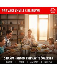 Hrniec MagicHome Chloe, 26 cm, 10 lit., so sklenenou pokrievkou, nerez