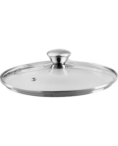 Hrniec MagicHome Chloe, 30 cm, 15 lit., so sklenenou pokrievkou, nerez