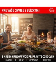 Hrniec Wok MagicHome Chloe, 26 cm, 5 lit., so sklenenou pokrievkou, nerez