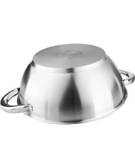 Hrniec Wok MagicHome Chloe, 26 cm, 5 lit., so sklenenou pokrievkou, nerez